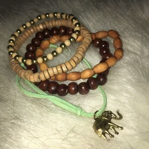 boho bracelet block (: